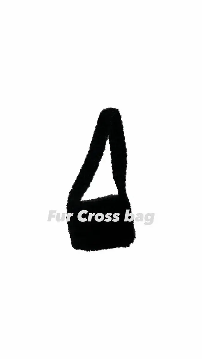 Fur cross bag